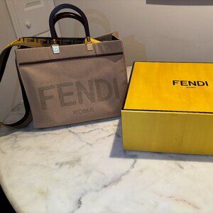 Fendi Sunshine Shopper tote Canvas Medium